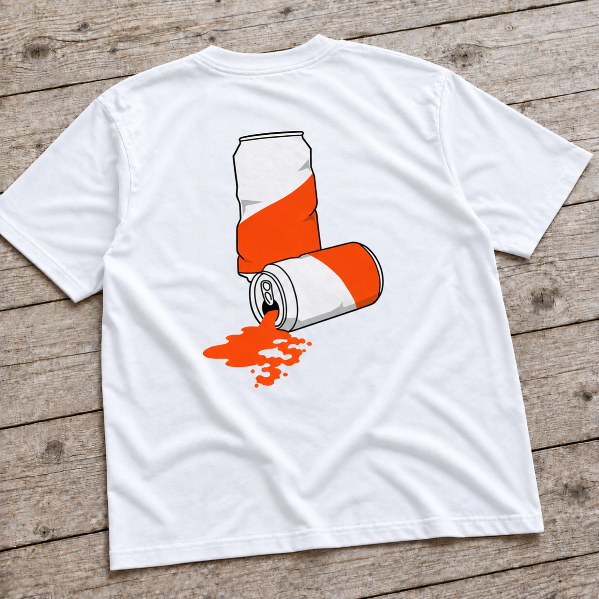 Fifty 3 North Cans Tee - White