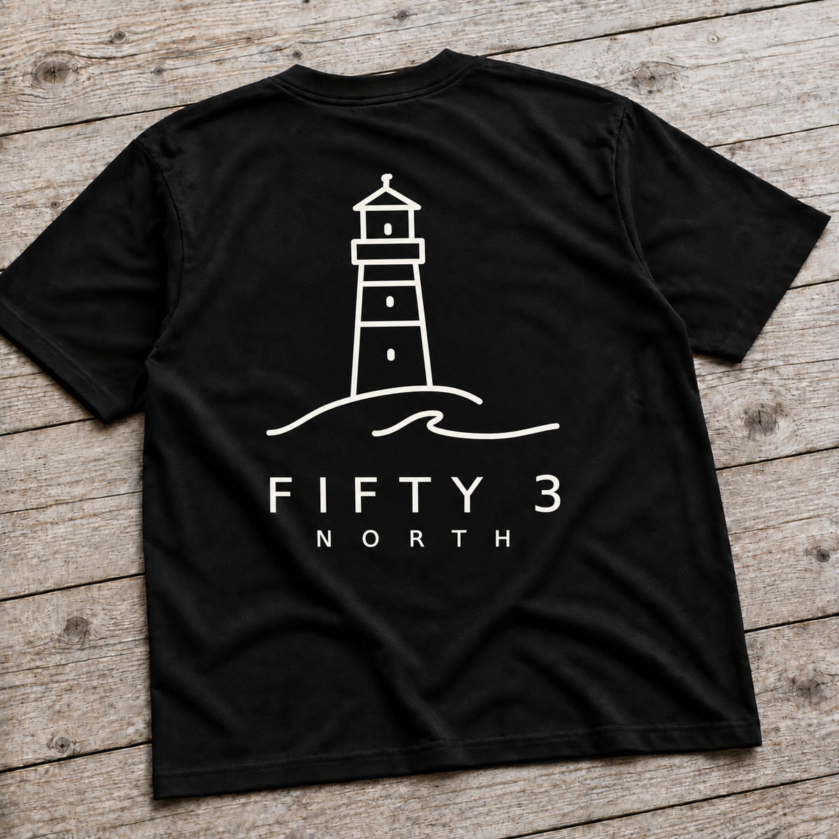 Fifty 3 North Lighthouse Tee - Moonless