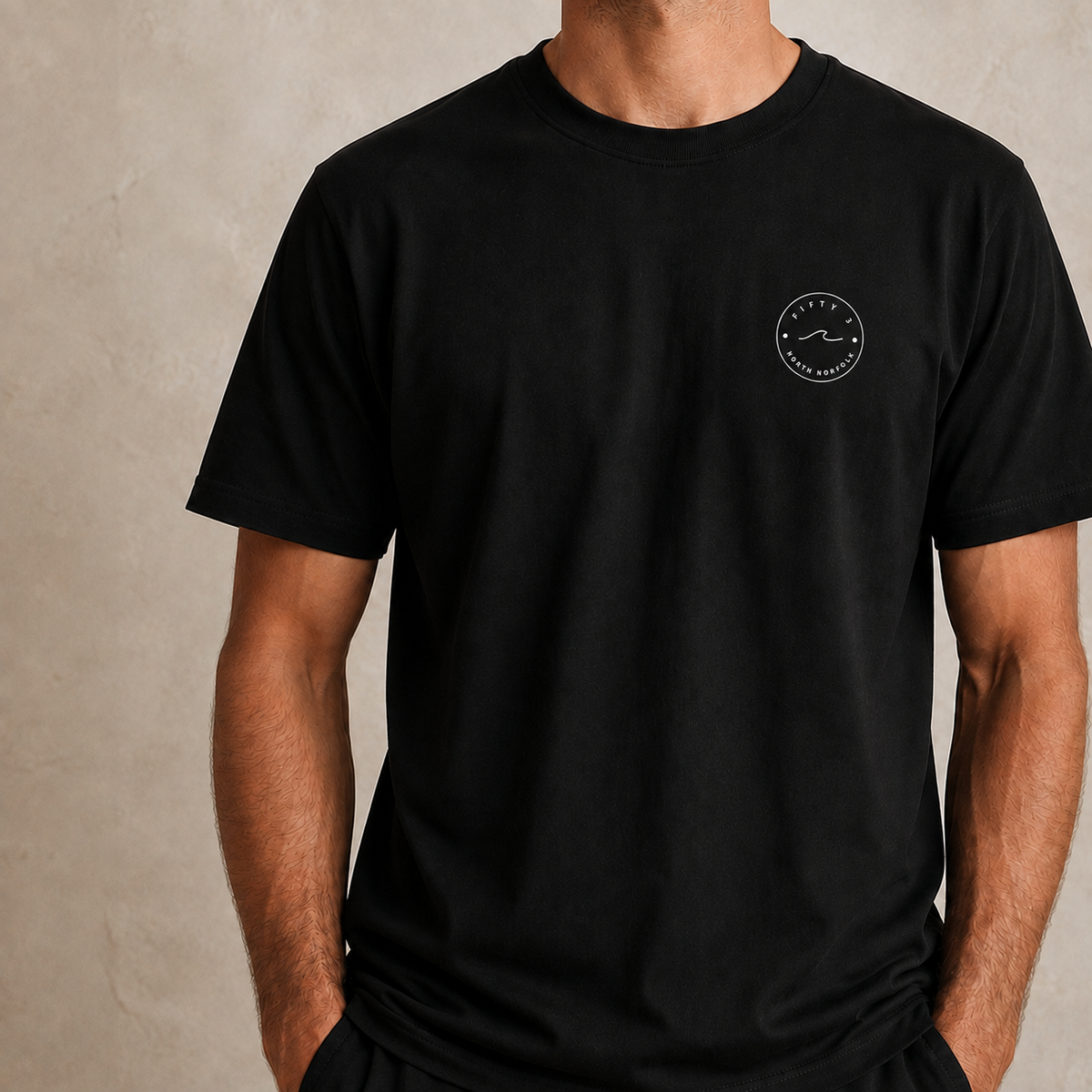 Fifty 3 North Classic Everyday Tee - Moonless