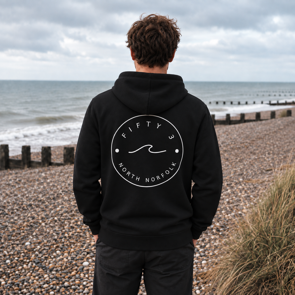 Fifty 3 North Circle Hoodie - Moonless