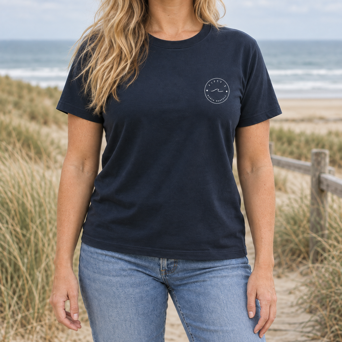 Fifty 3 North Classic Everyday Tee - Harbour