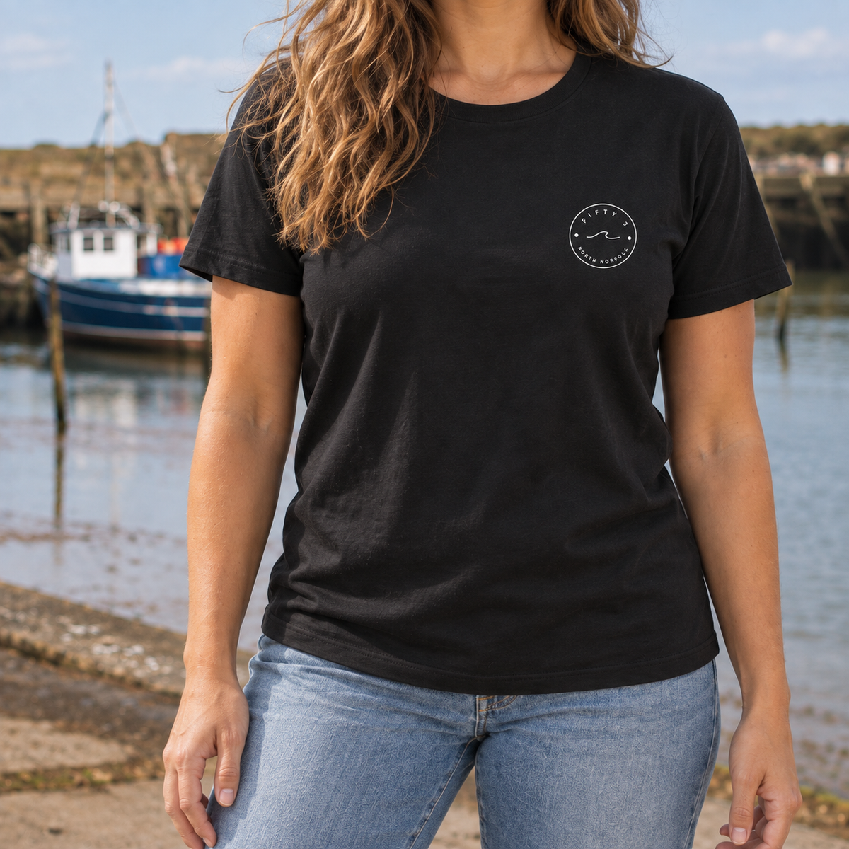 Fifty 3 North Classic Everyday Tee - Moonless