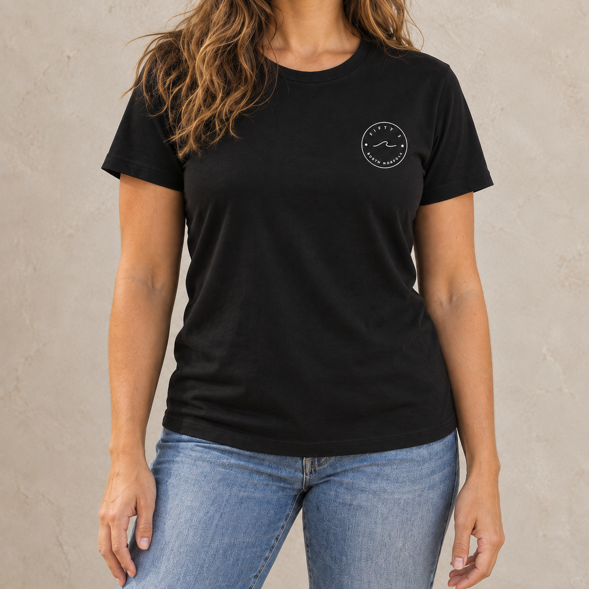 Fifty 3 North Classic Everyday Tee - Moonless