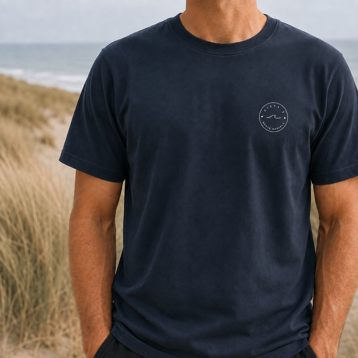 Fifty 3 North Classic Everyday Tee - Harbour