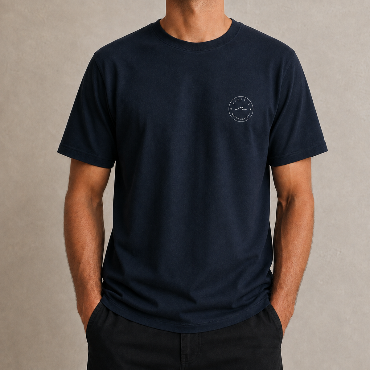 Fifty 3 North Classic Everyday Tee - Harbour