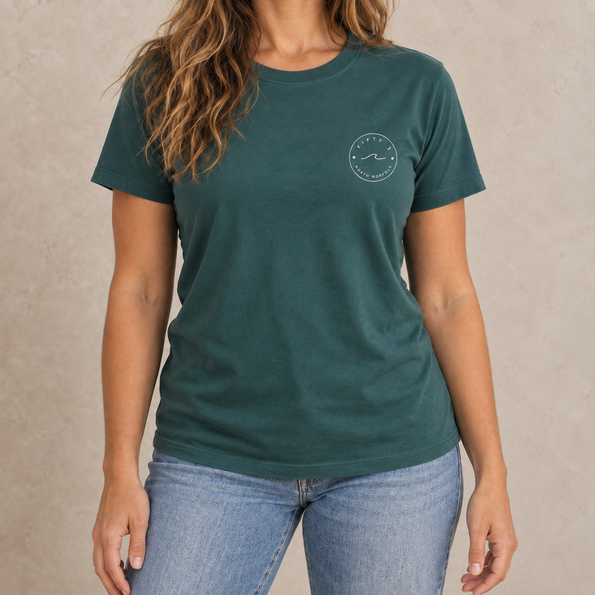 Fifty 3 North Classic Everyday Tee - Samphire