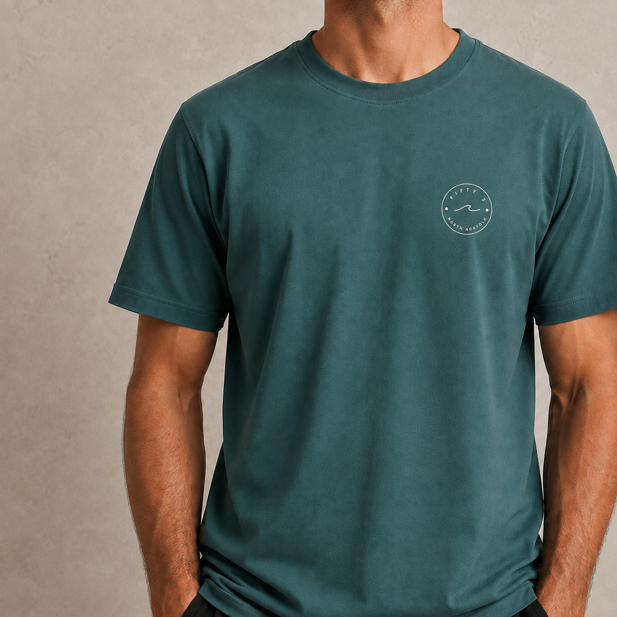 Fifty 3 North Classic Everyday Tee - Samphire