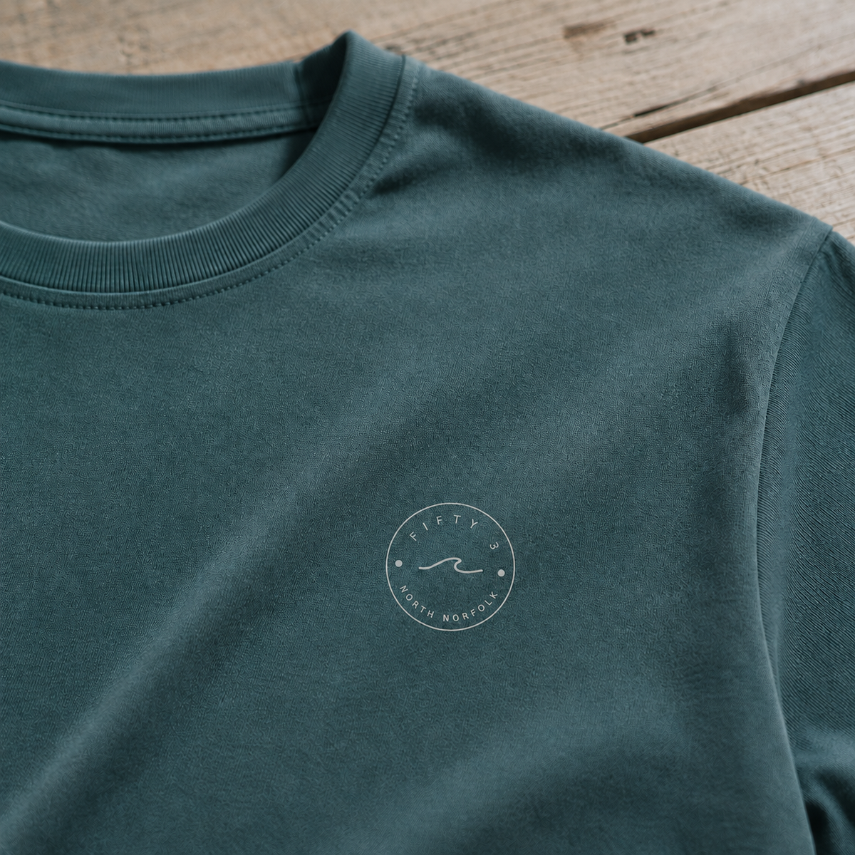 Fifty 3 North Classic Everyday Tee - Samphire