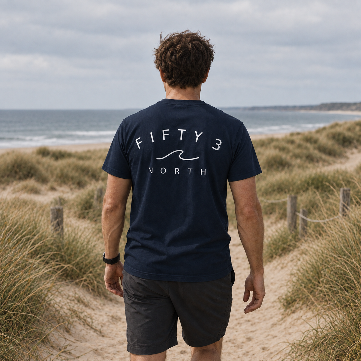 Fifty 3 North Classic OG Tee - Harbour