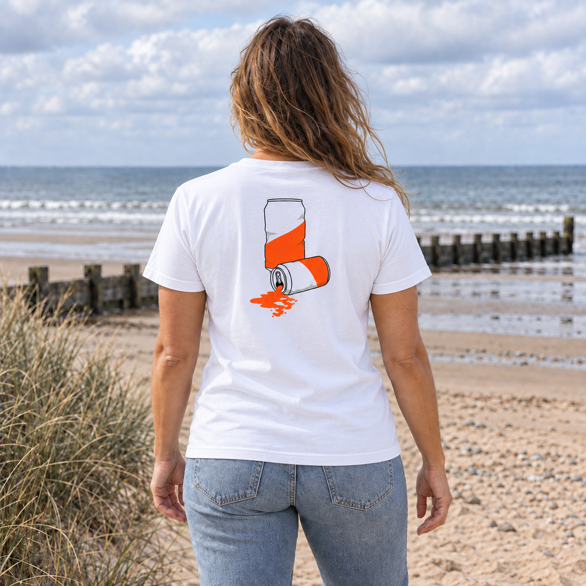 Fifty 3 North Cans Tee - White