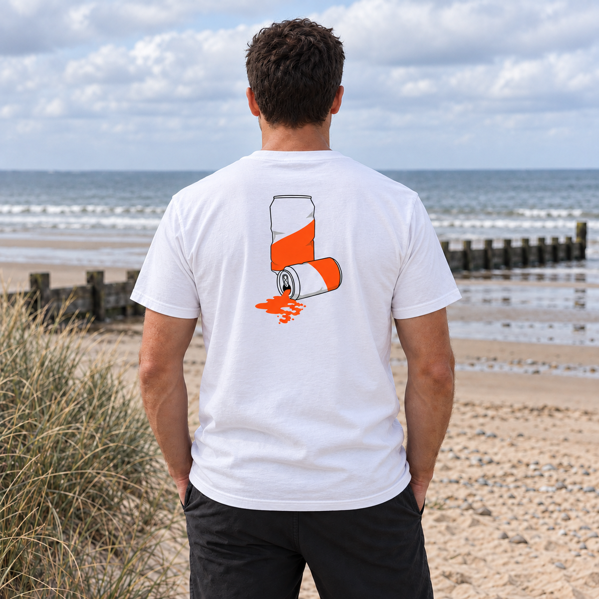 Fifty 3 North Cans Tee - White