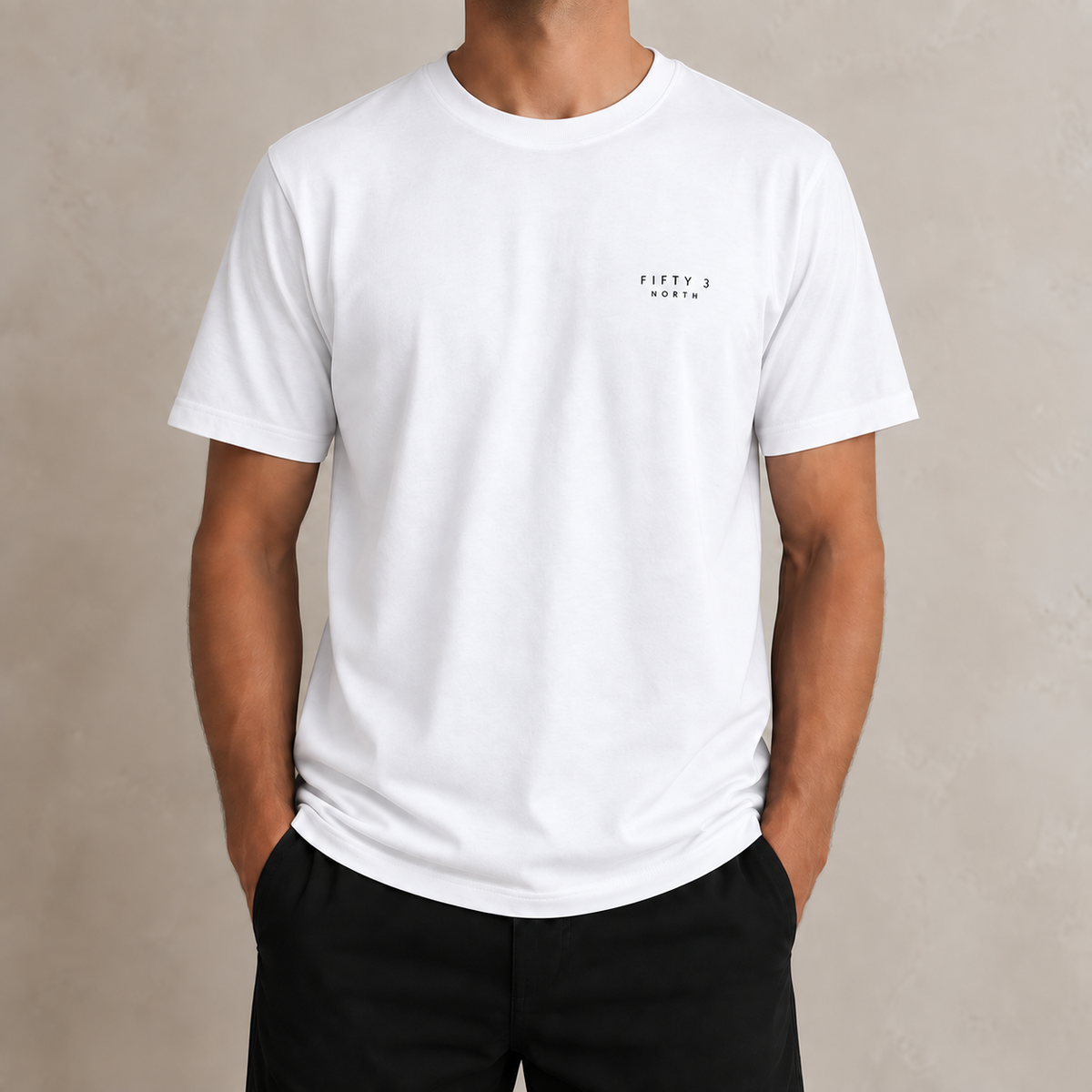 Fifty 3 North Lighthouse Tee - White